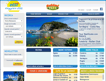 Tablet Screenshot of etsiviaggiarecisl.it